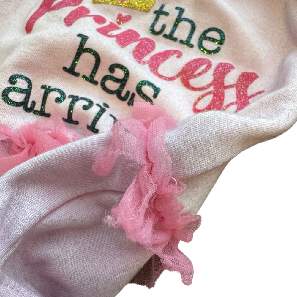 Magic Years Pink and White Baby Onesie - Picture 3 of 10
